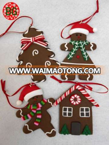 Beautiful Handwork Xmas Toys With Polymer Clay